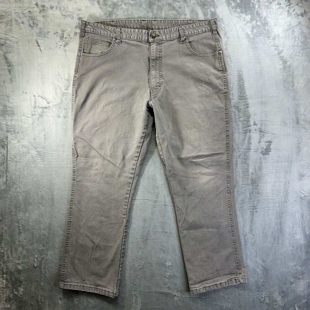 Dickies Work Pants Men's‎ 38x28 Gray Cotton
